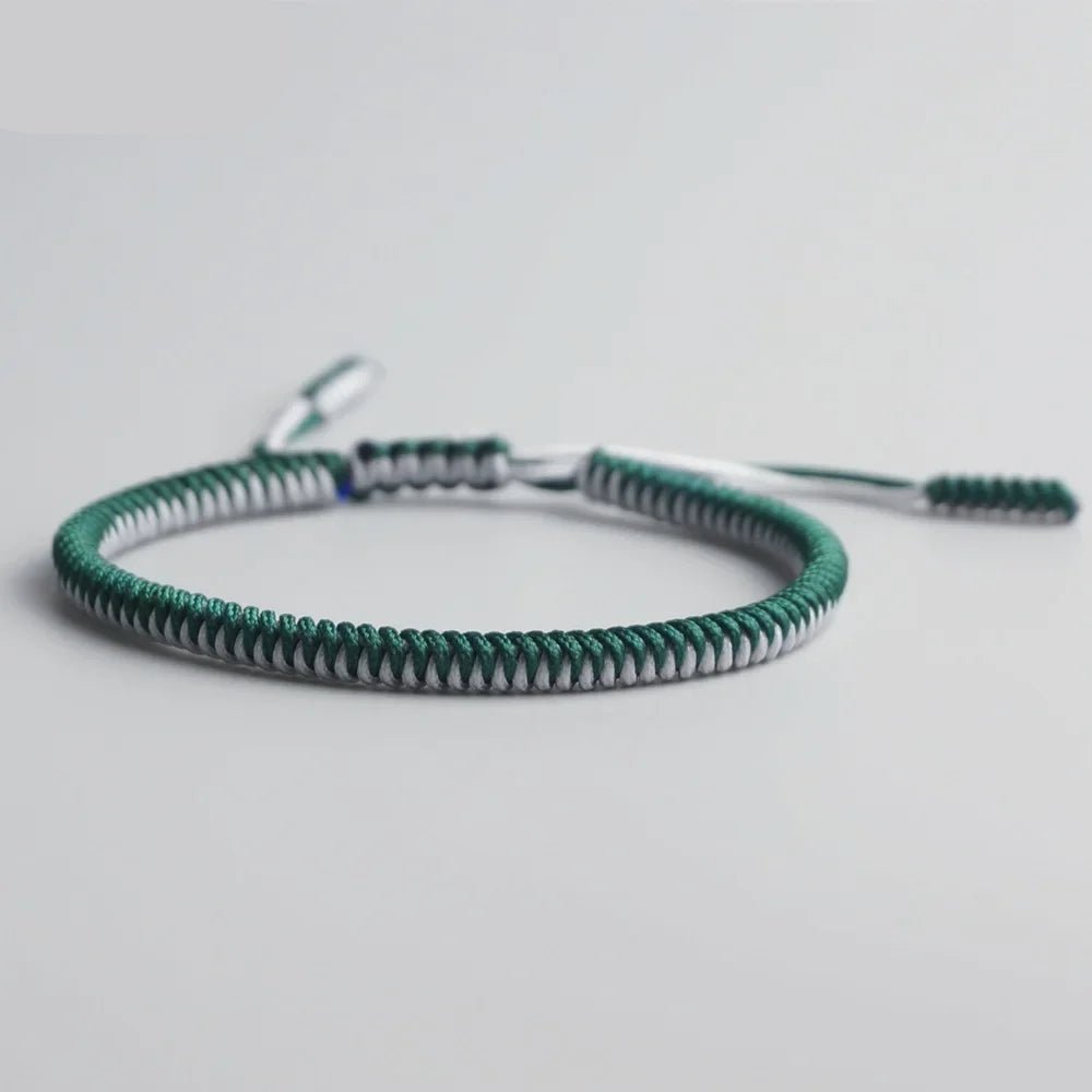 2 - color macrame bracelet