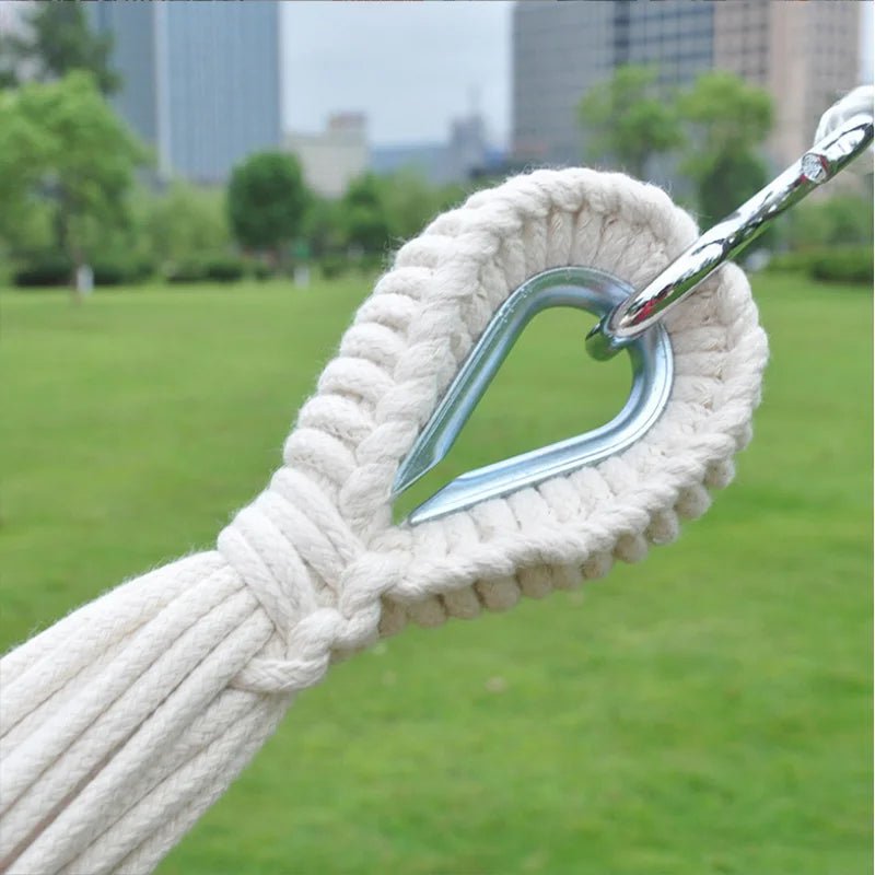 Beautiful macrame hammock