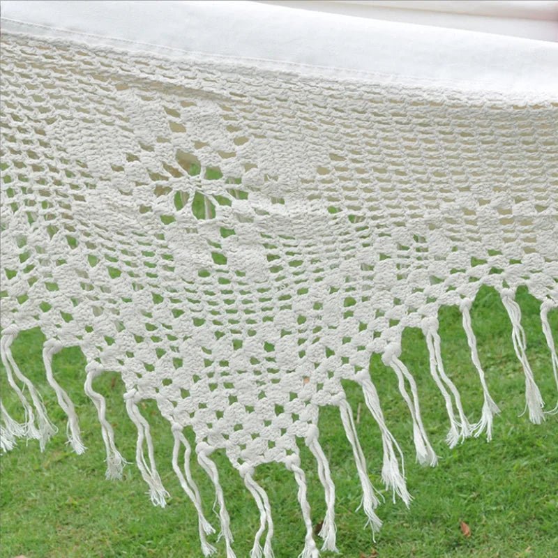 Beautiful macrame hammock