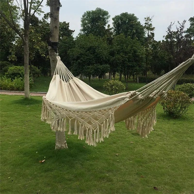 Double Macrame Hammock