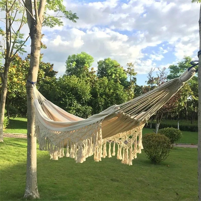 Double Macrame Hammock