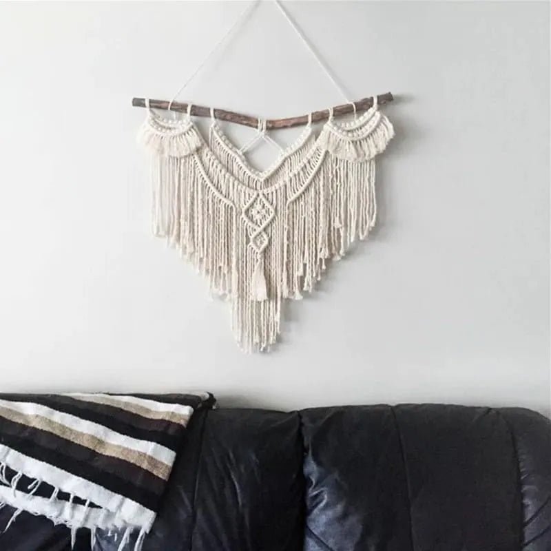 Handmade macrame wall hanging