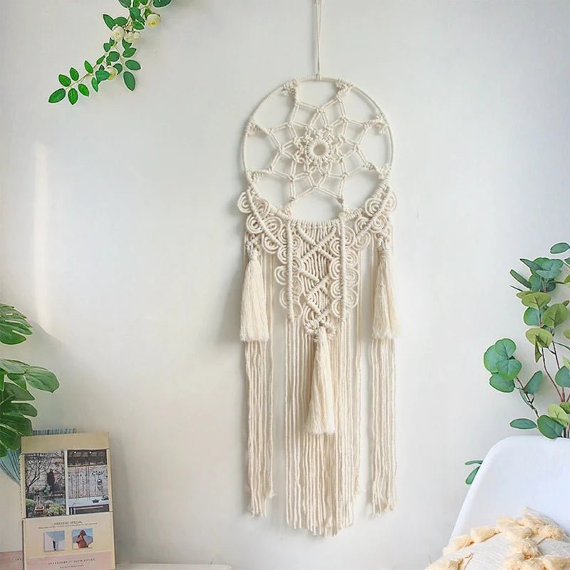 Large macrame dream catcher