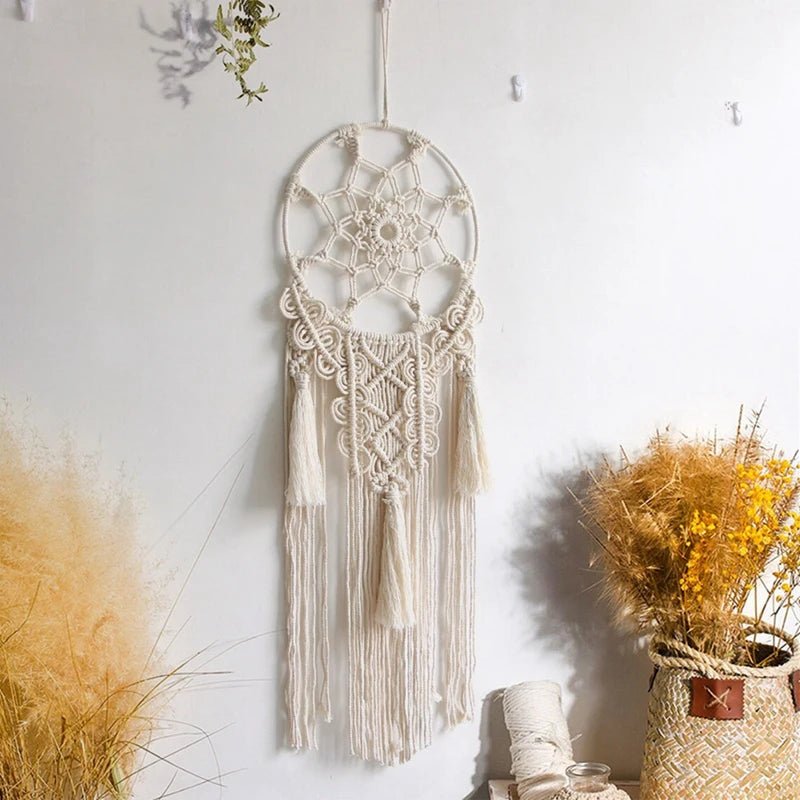 Large macrame dream catcher