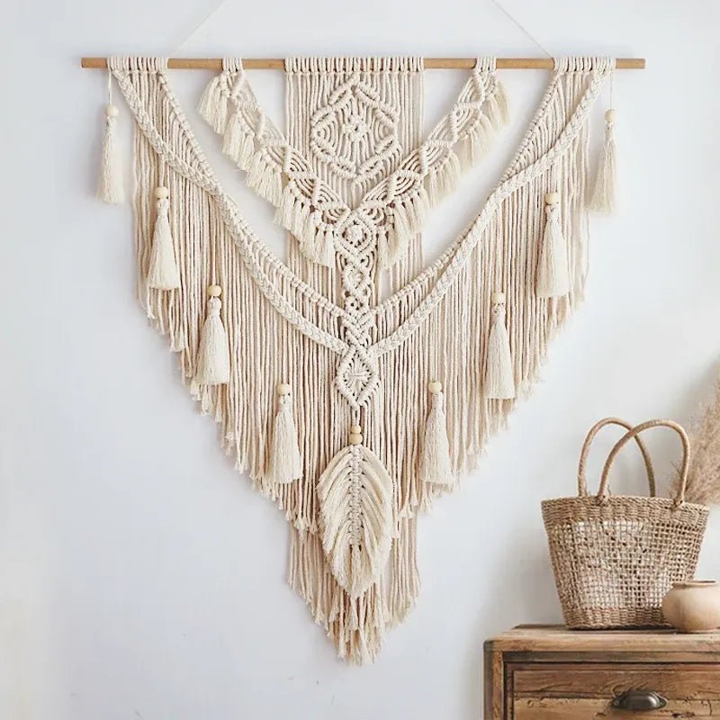 Large wall hanging macrame