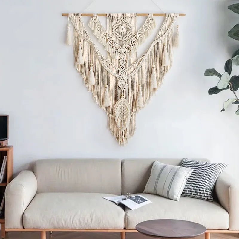 Large wall hanging macrame