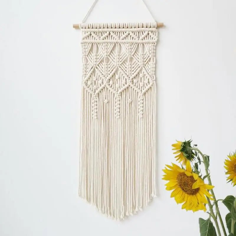 Long wall macrame