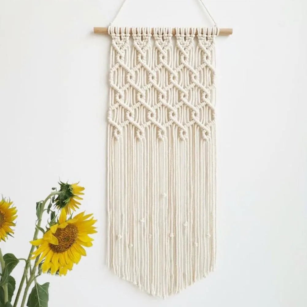 Long wall macrame