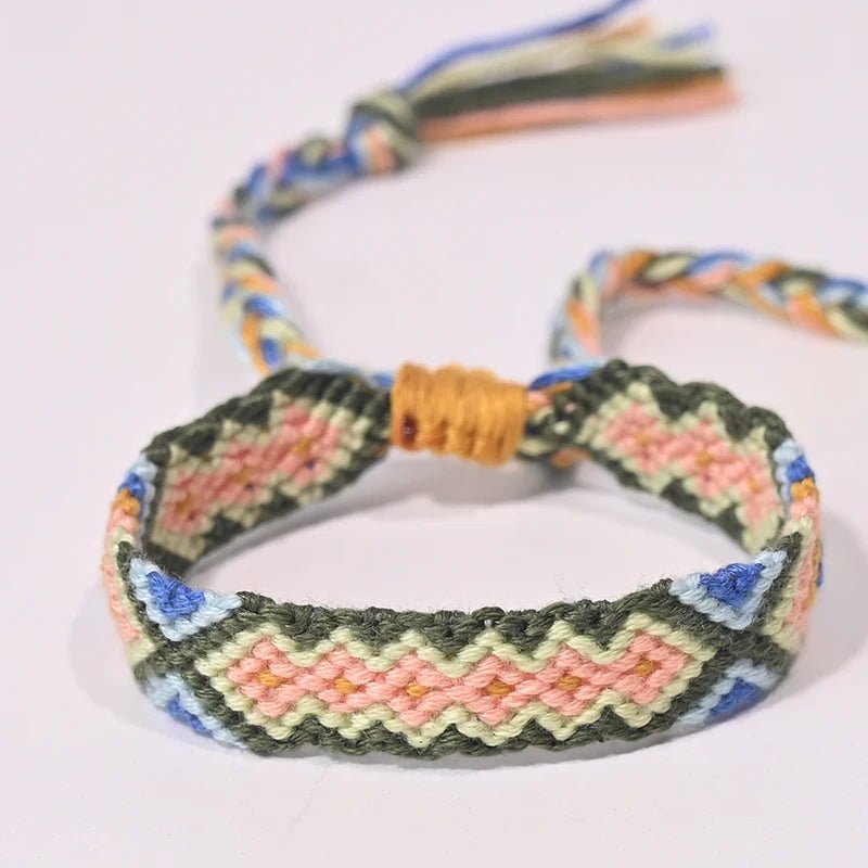 Macrame ankle bracelet