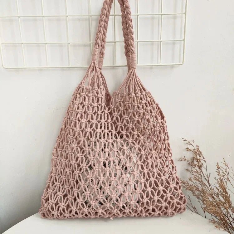 Macrame bag color