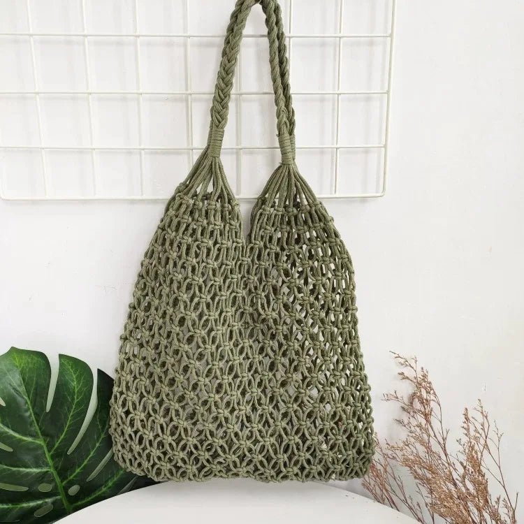 Macrame bag color