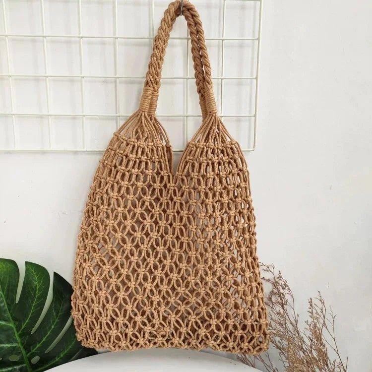 Macrame bag color