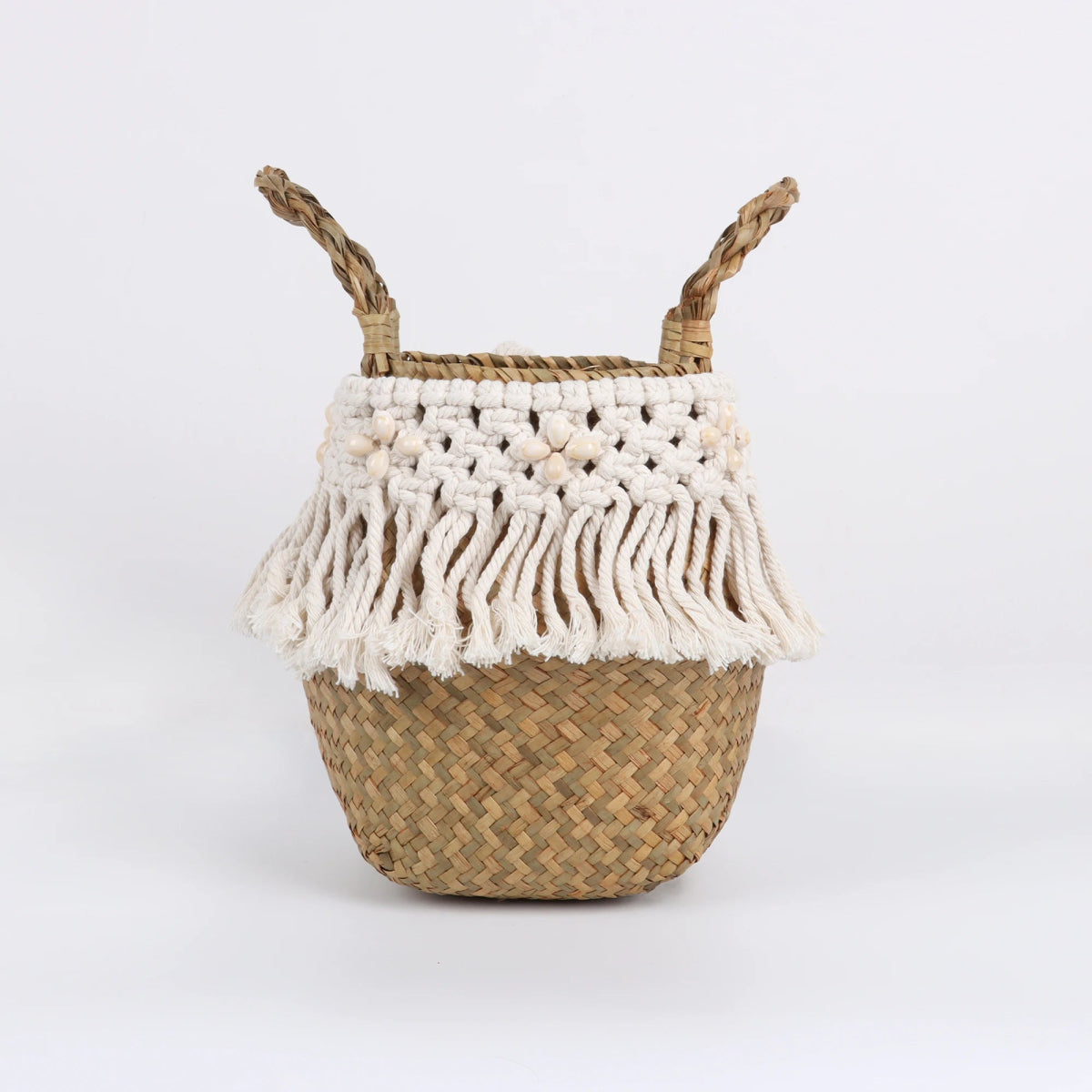 Macrame basket