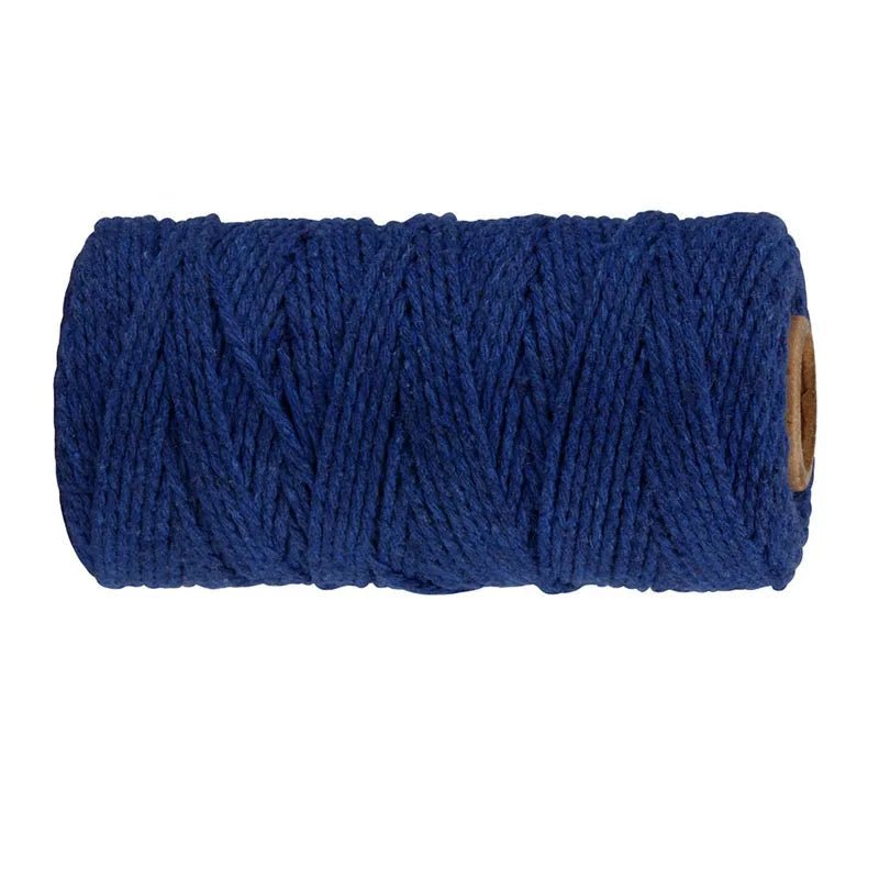 Macrame cord blue 2mm