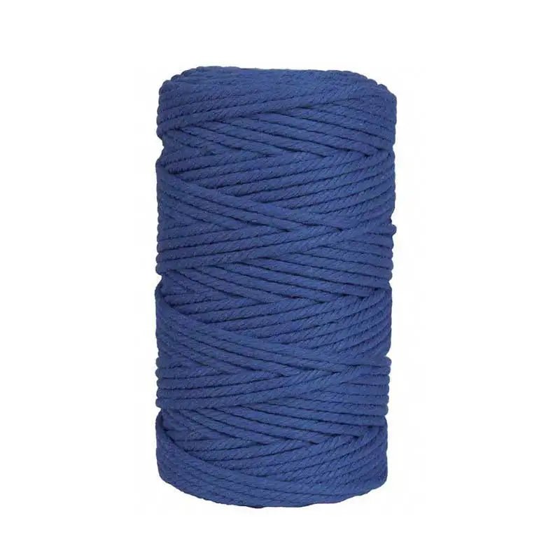 Macrame cord blue 4mm