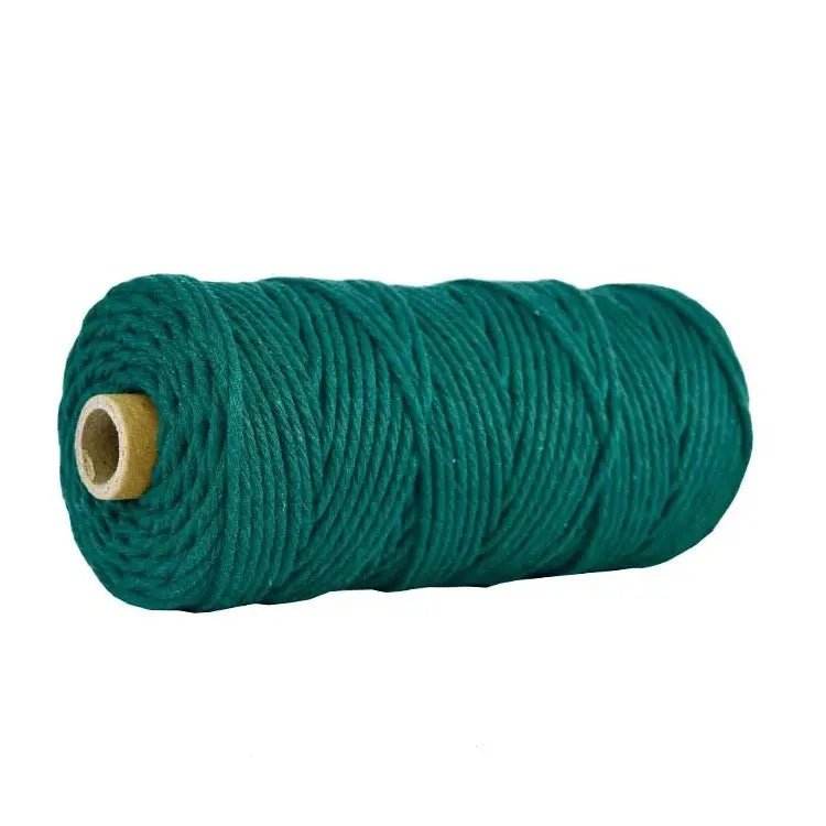 Macrame cord green 3mm