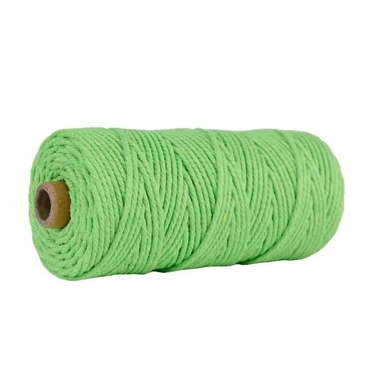 Macrame cord green 3mm