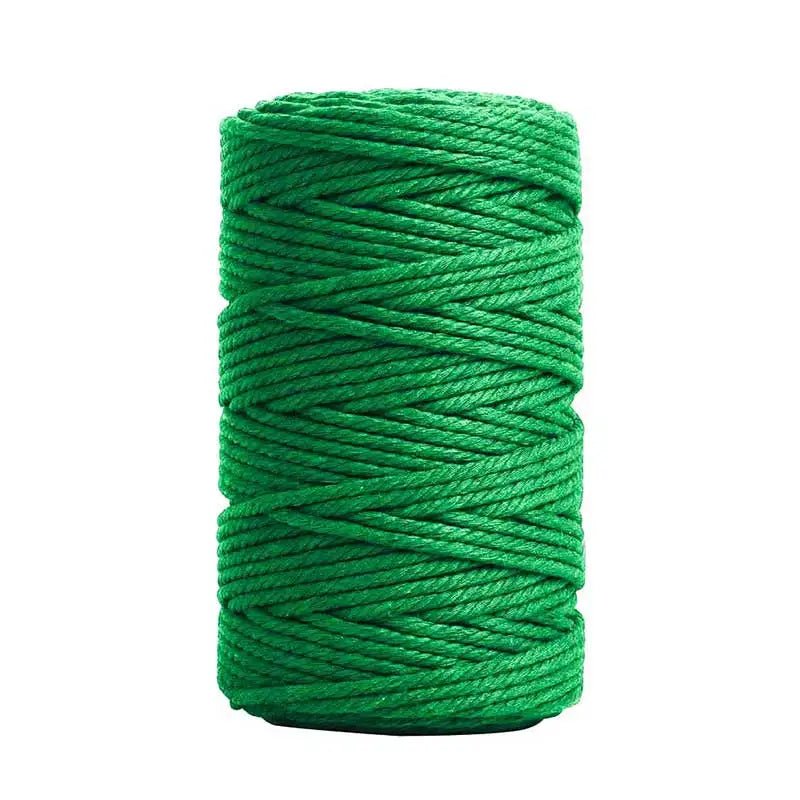 Macrame cord green 4mm