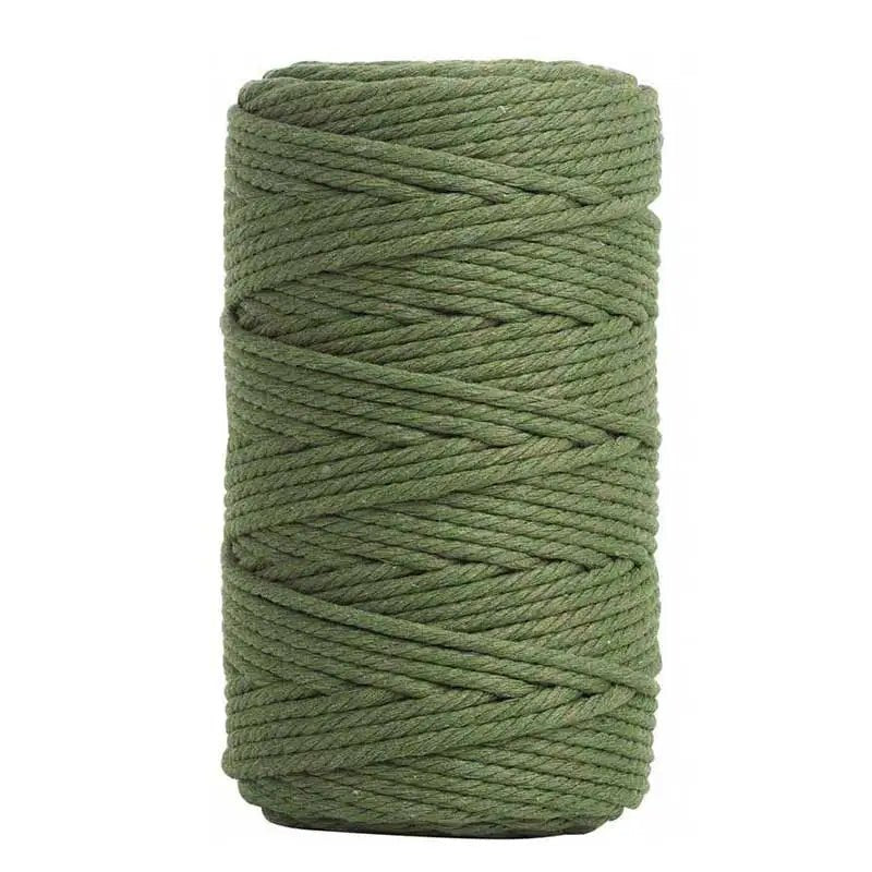 Macrame cord green 4mm