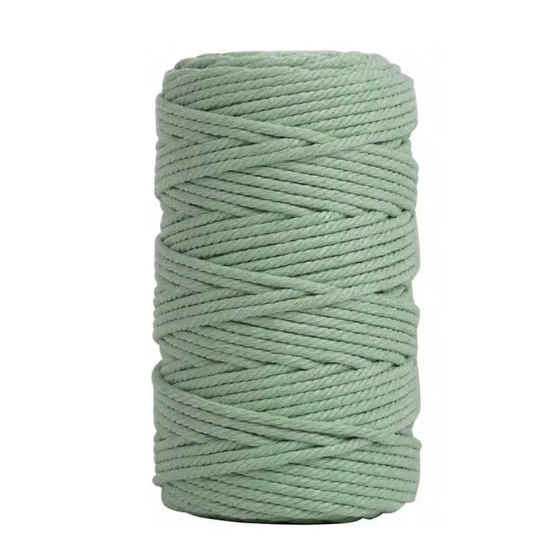 Macrame cord green 4mm