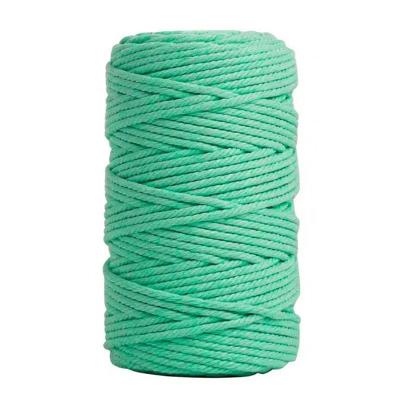 Macrame cord green 4mm