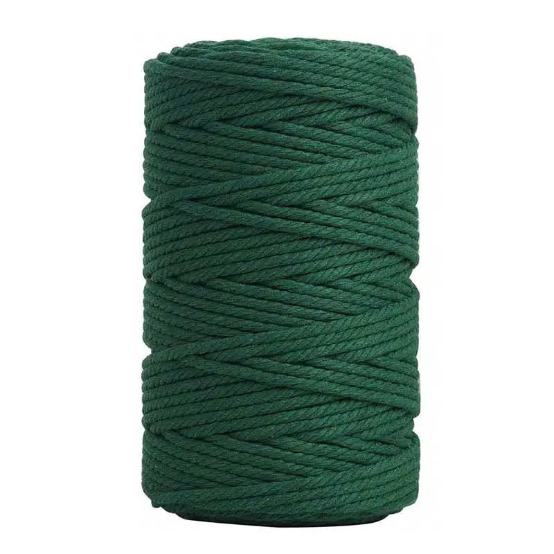 Macrame cord green 4mm