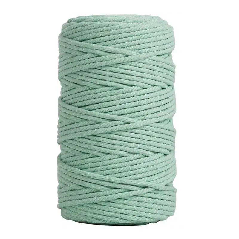 Macrame cord green 4mm