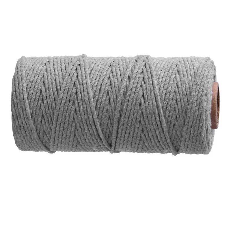 Macrame cord grey 2mm