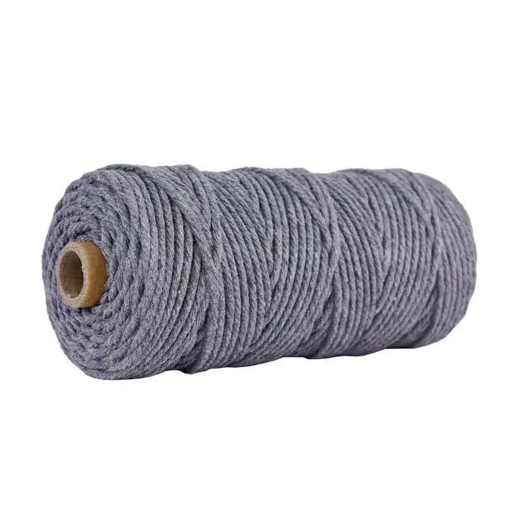 Macrame cord grey 3mm