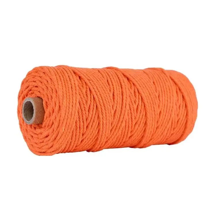 Macrame cord orange 3mm