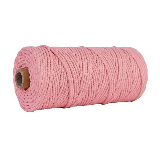 Macrame cord pink 3mm