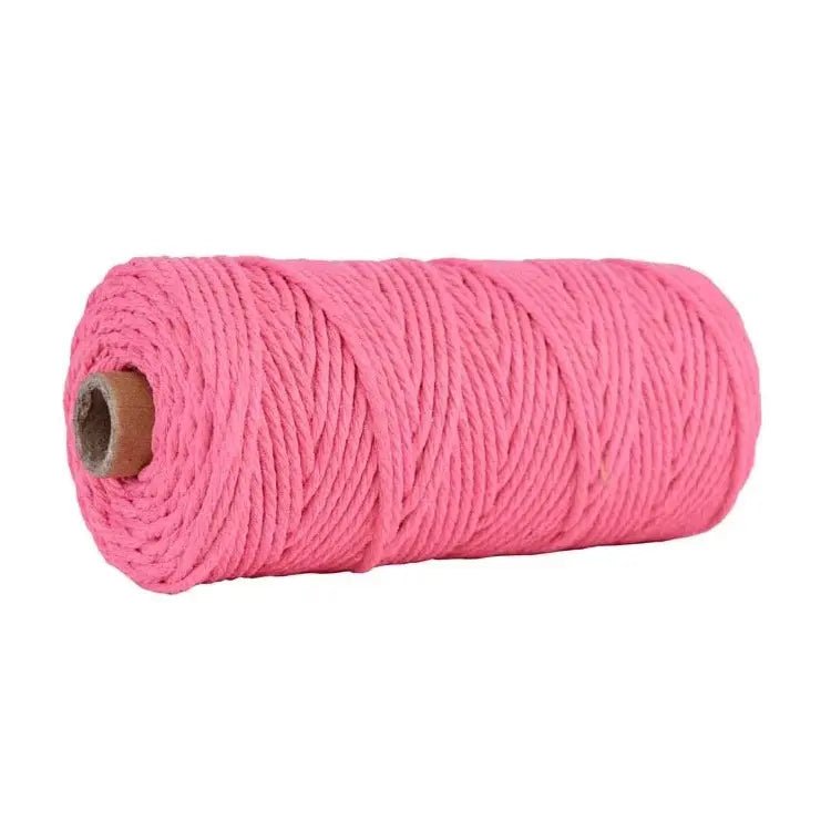 Macrame cord pink 3mm