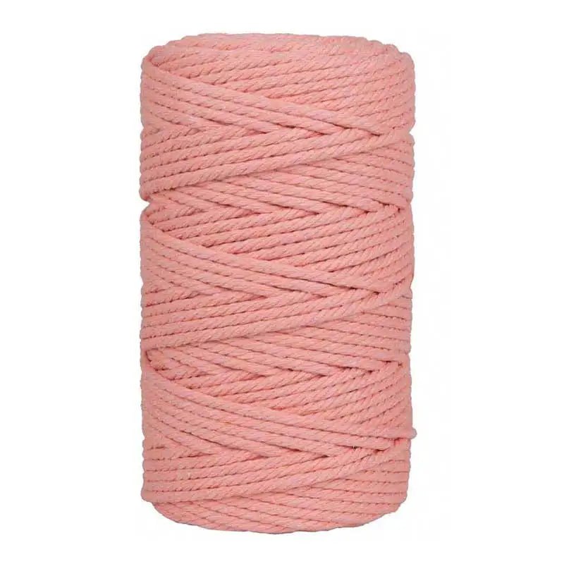 Macrame cord pink 4mm