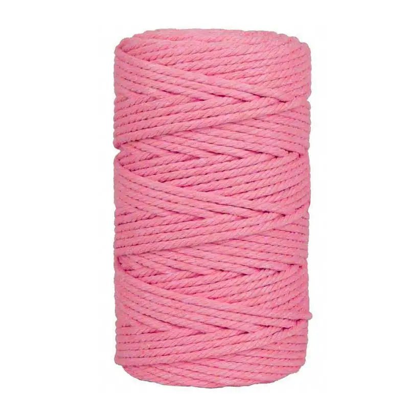 Macrame cord pink 4mm