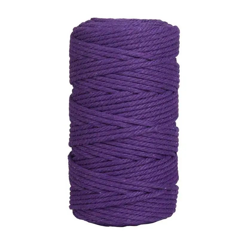 Macrame cord purple 4mm