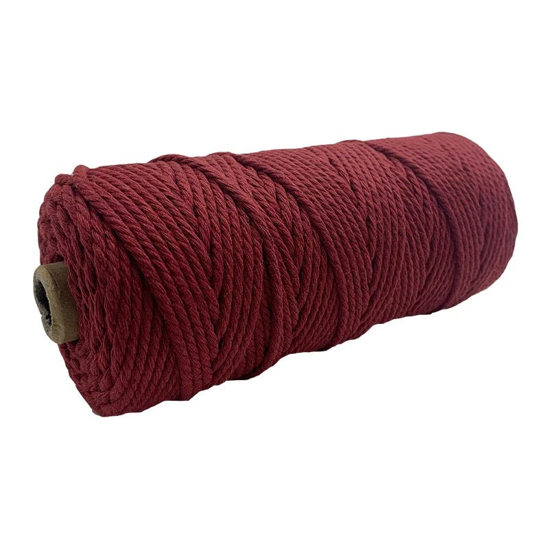 Macrame cord red 3mm