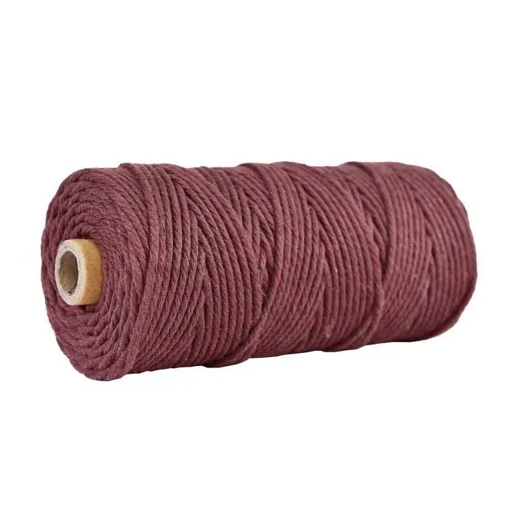 Macrame cord red 3mm