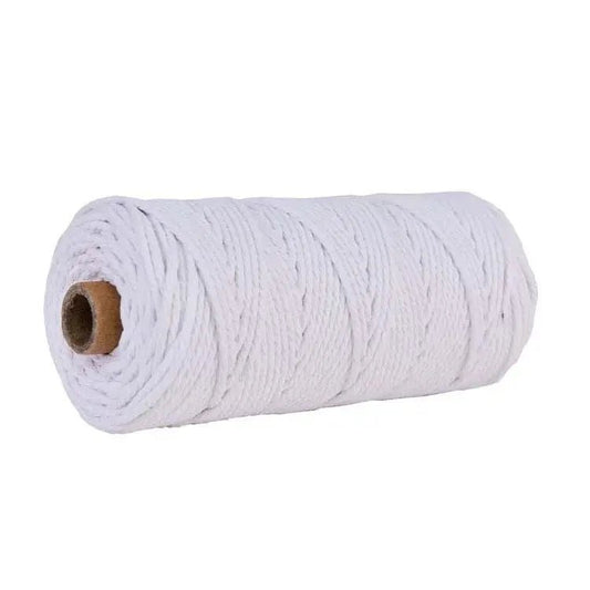 Macrame cord white 3mm