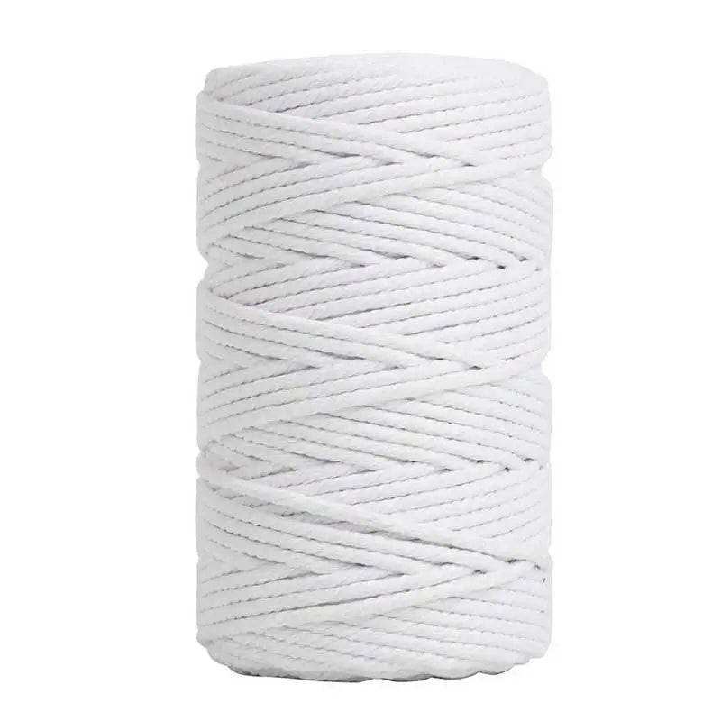 Macrame cord white 4mm