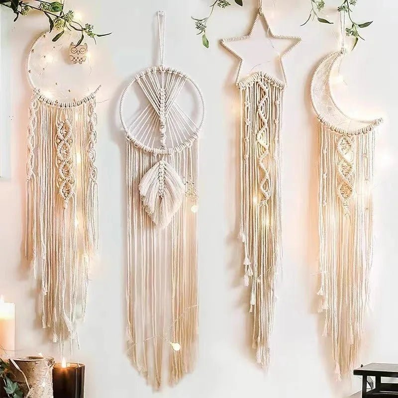 Macrame for dream catcher