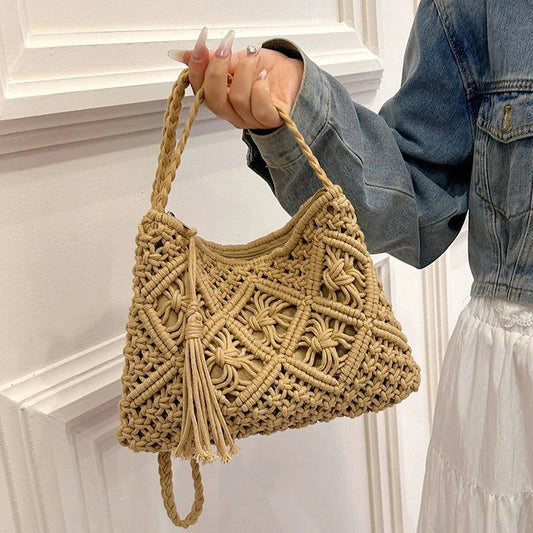 Macrame handbag