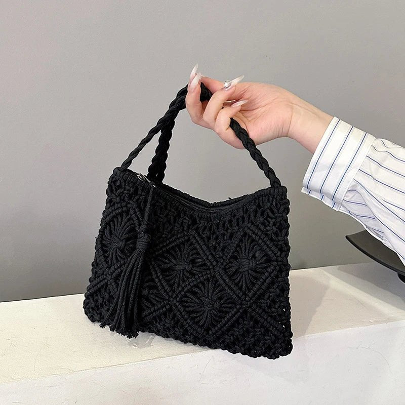 Macrame handbag