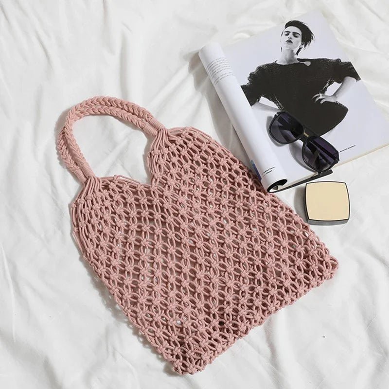 Macrame net bag