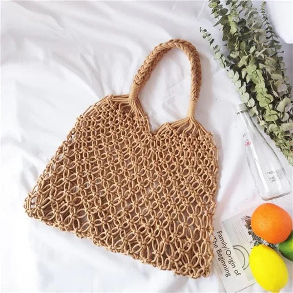 Macrame net bag