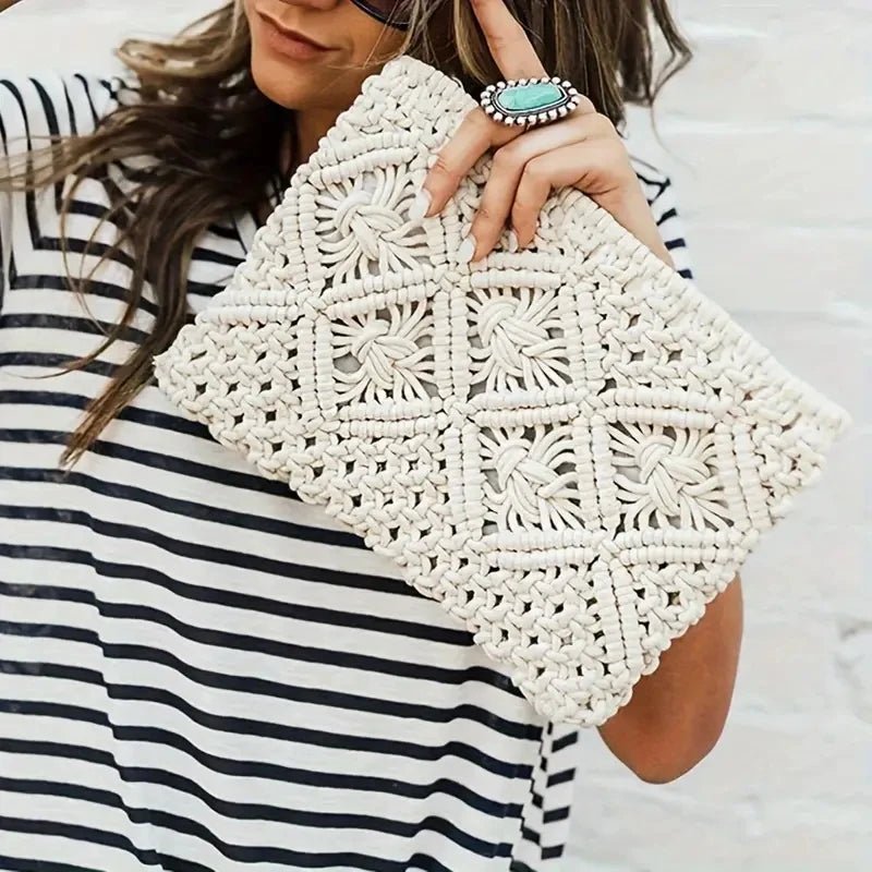 Macrame pouch