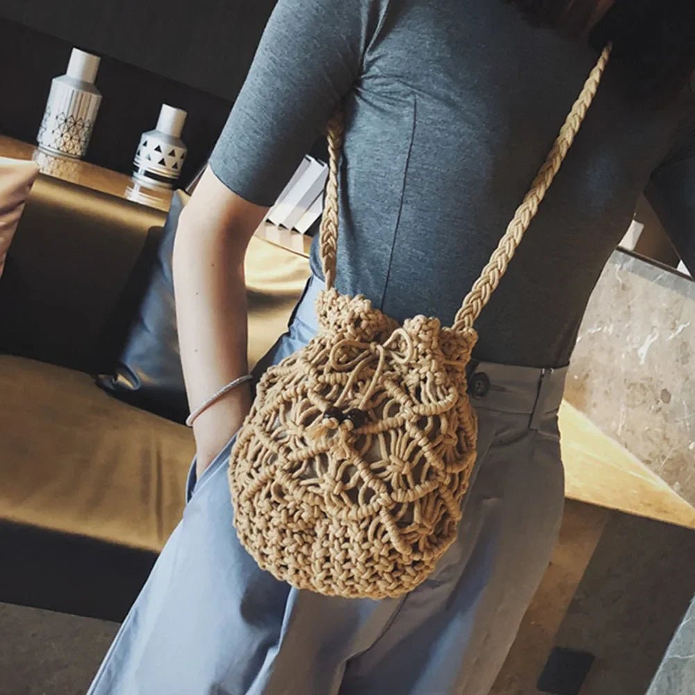 Macrame purse bag