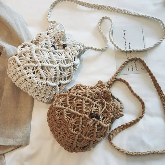 Macrame purse bag