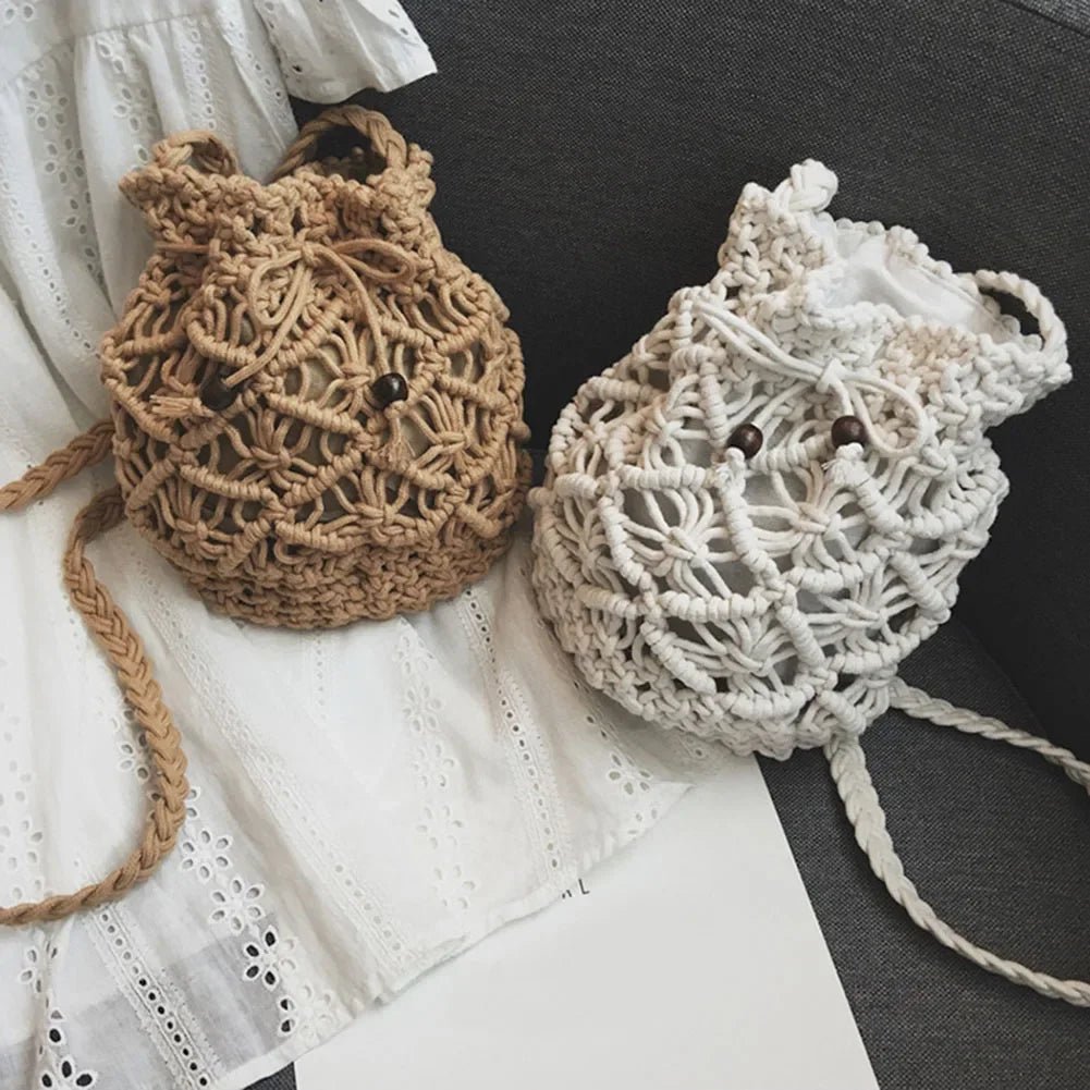 Macrame purse bag