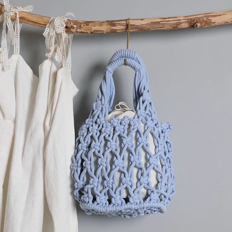 Macrame rope bag