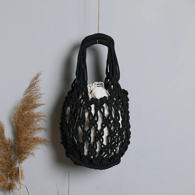 Macrame rope bag